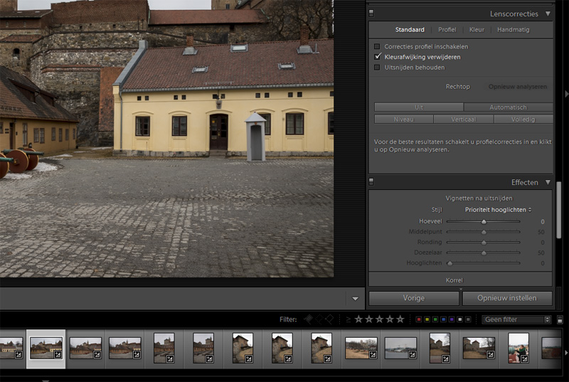 Lightroom Upright Functie