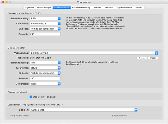 Nik Collection Software in Lightroom installeren