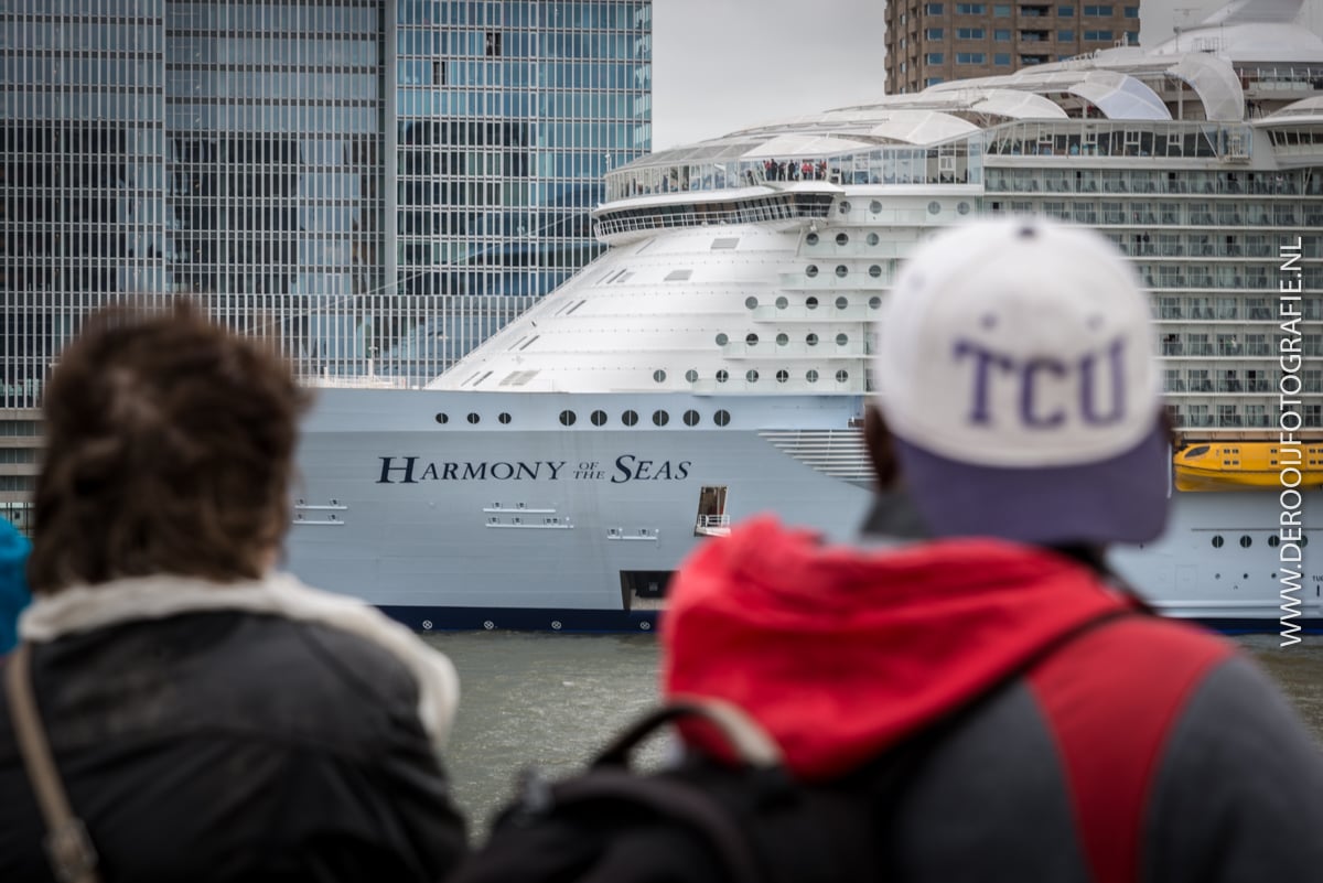 Harmony of the Seas-Toeschouwers-Erasmusbrug