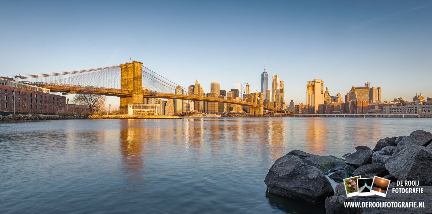 Skyline New York - Zonsopkomst