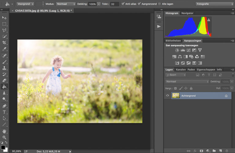 Zon toevoegen in Adobe Photoshop