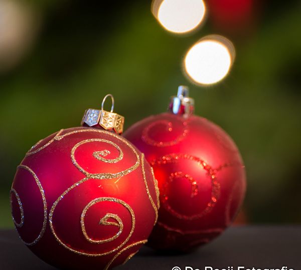 Kerstballen fotograferen