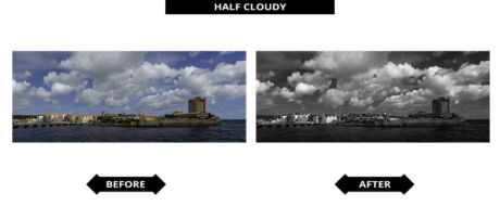 Adobe Lightroom Presets - Half Bewolkt