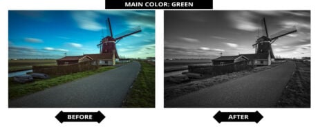 Adobe Lightroom Presets - Groen Filter