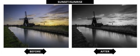 Adobe Lightroom Presets - Zonsopkomst/Zonsondergang