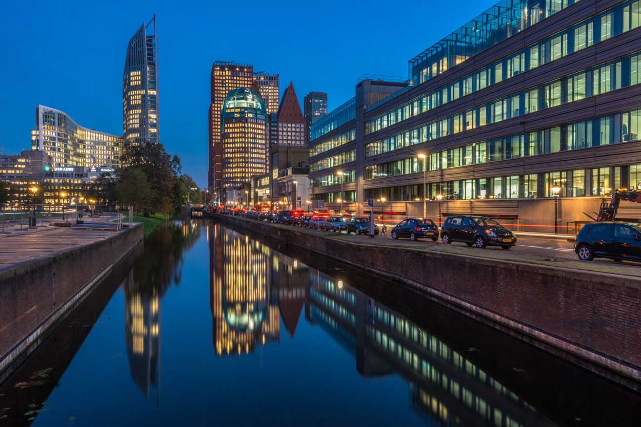 Workshop avondfotografie Den Haag - Skyline fotograferen blauwe uur