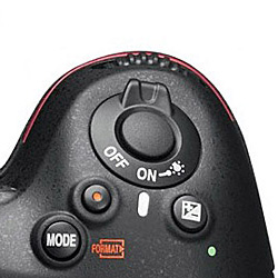 Ontspanknop van de fotocamera
