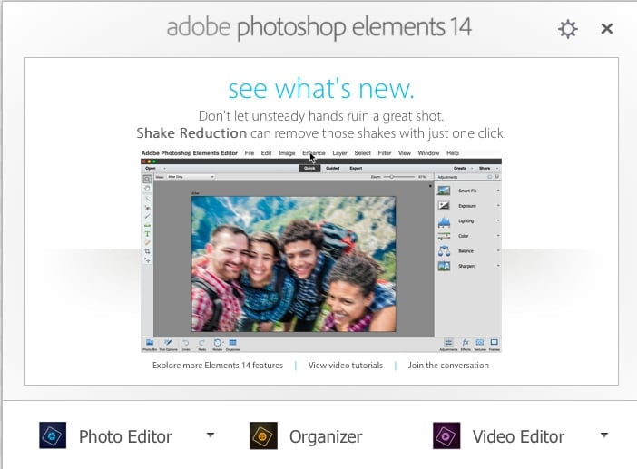 wat is nieuw in photoshop elements 14