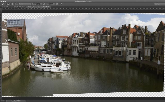 Panoramafotografie en Photomerge in Photoshop