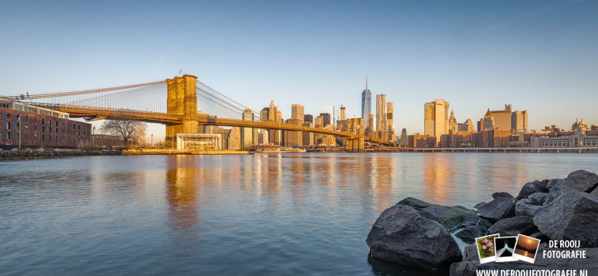 Skyline New York - Zonsopkomst