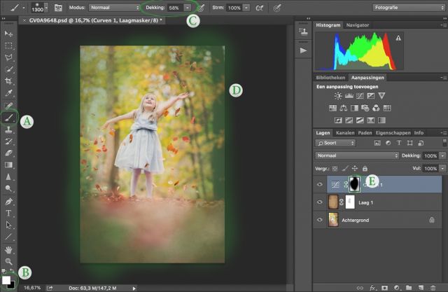 Vintage effect in Photoshop CC