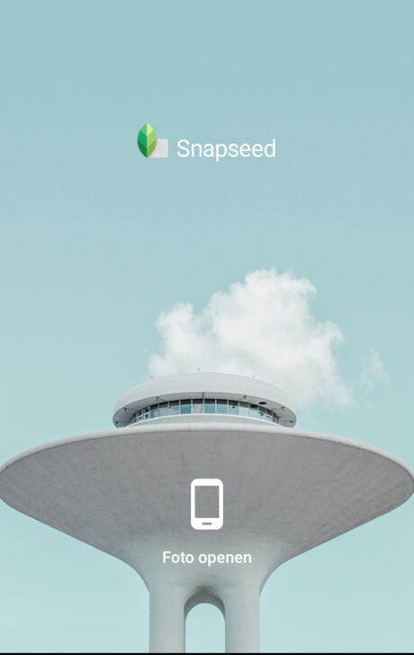 Foto's bewerken in Snapseed