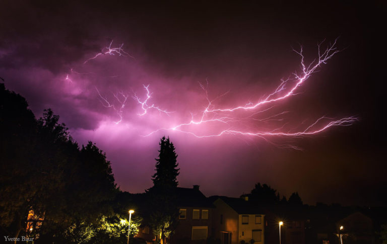 lange sluitertijden onweer