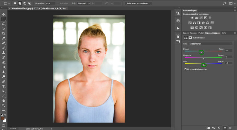 17 huid donkerder maken photoshop