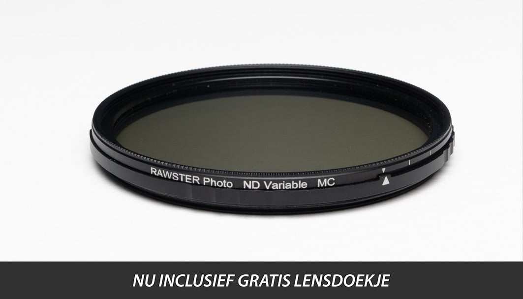 Variabel ND Grijsfilter Kopen ** Nu met GRATIS lensdoekje **