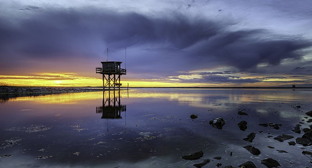 Fotograferen bij het Grevelingenmeer - Zonsondergang