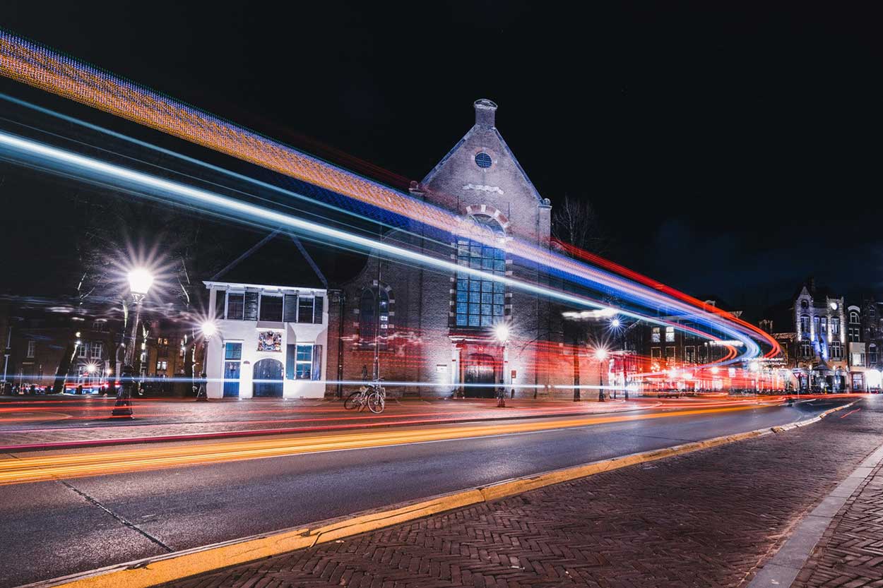 Workshop avondfotografie Utrecht - Lichtsporen fotograferen