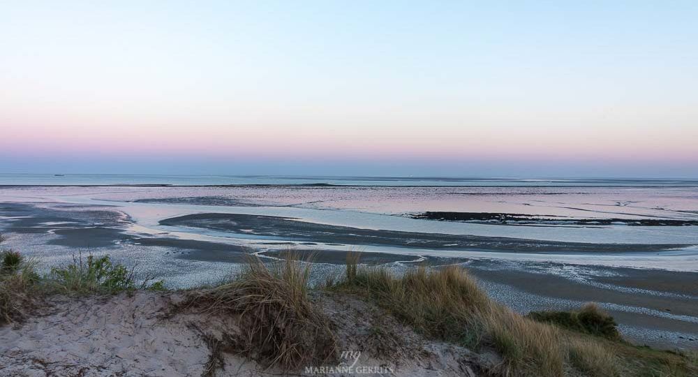 Foto 4-Zonsondergang-Waddenzee