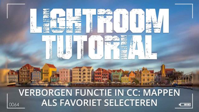 Verborgen functie in Lightroom - mappen als favoriet selecteren