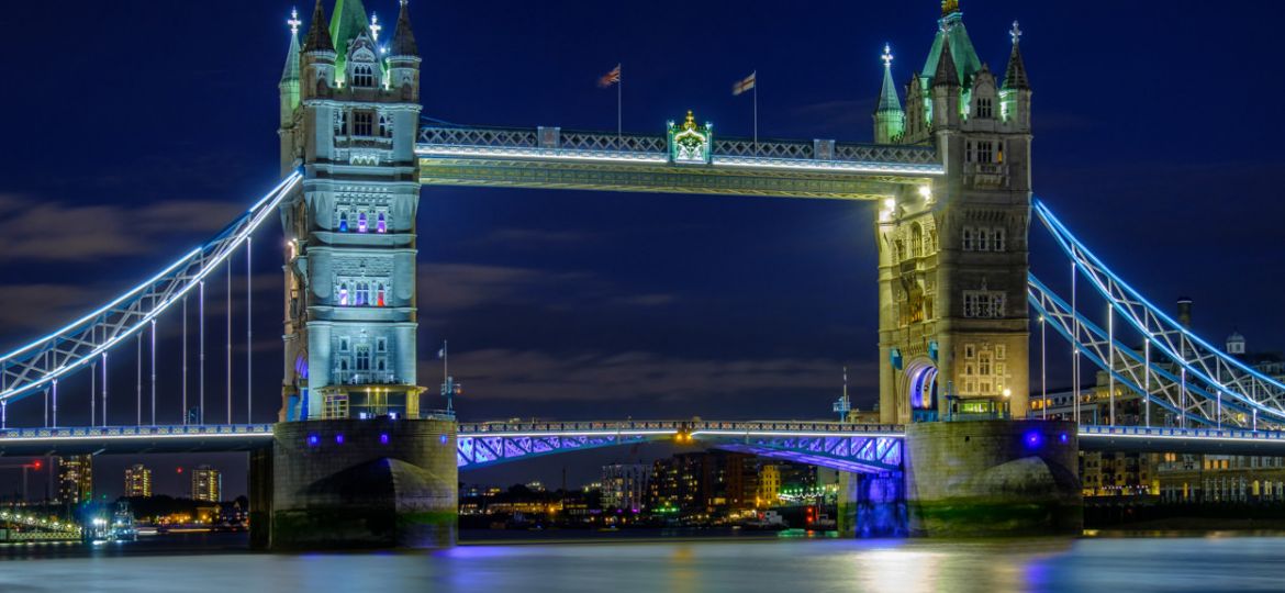 Mooiste foto's van Londen - Tower Bridge in de avond