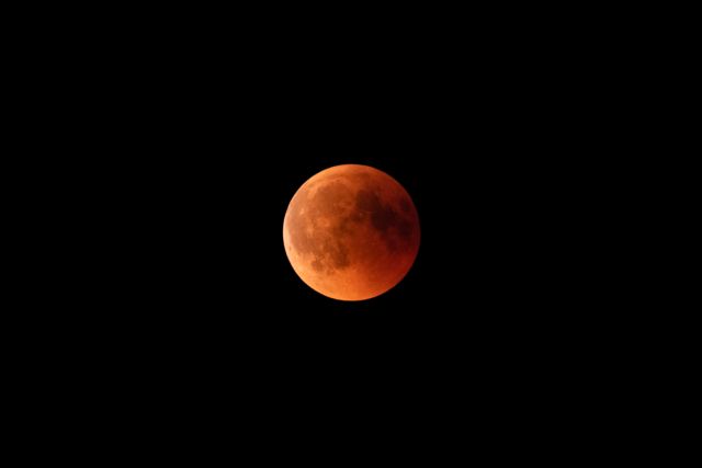 Maansverduistering fotograferen