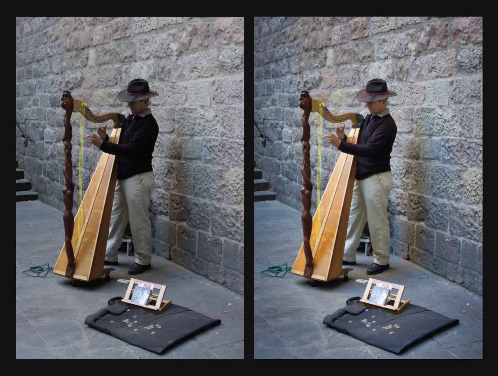 Straatfoto bewerken in Luminar