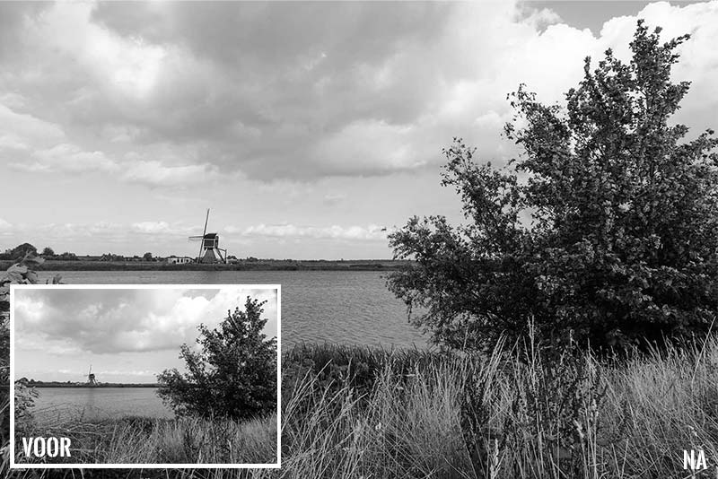 geel filter voor zwart-wit fotografie