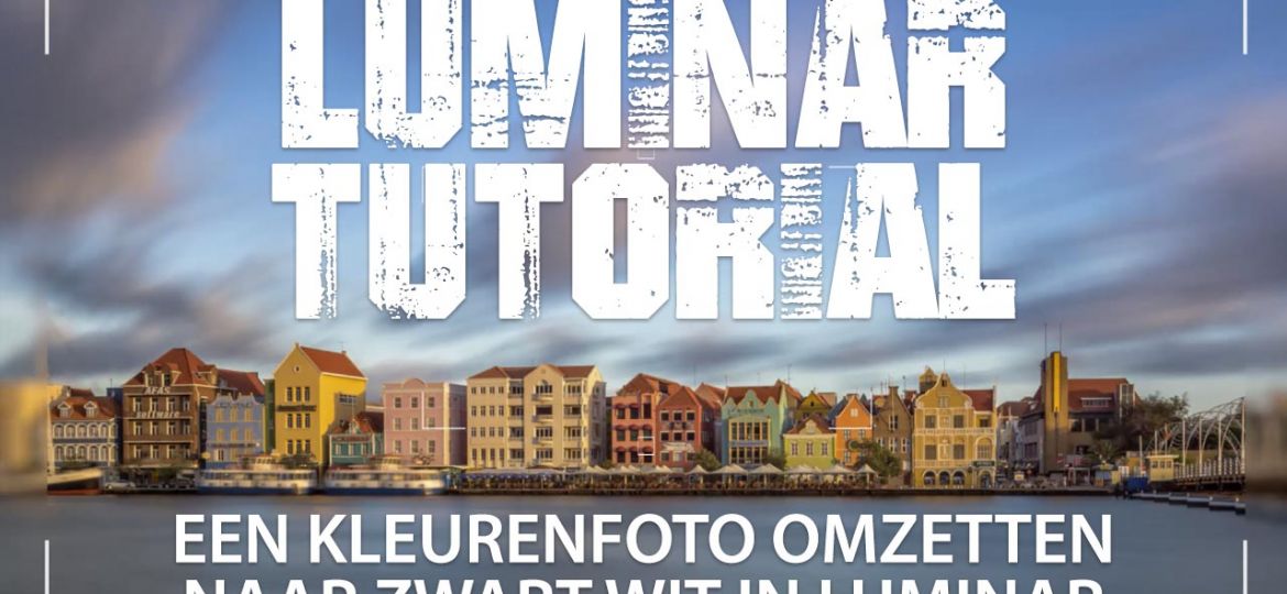 Kleurenfoto omzetten naar zwart wit in Luminar