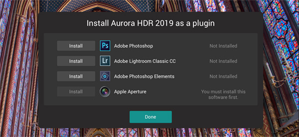 Aurora HDR 2019 - Photoshop Plugin