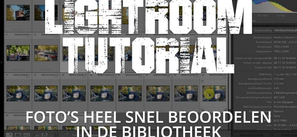 FOTO’S HEEL SNEL BEOORDELEN IN DE BIBLIOTHEEK