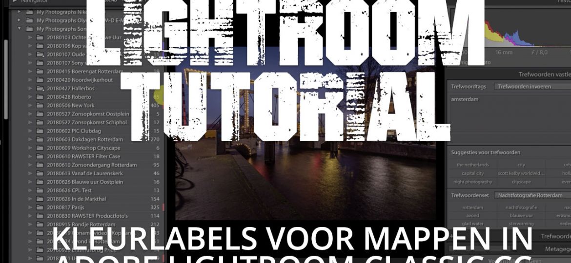 Kleurlabels voor mappen benoemen in Adobe Lightroom Classic CC