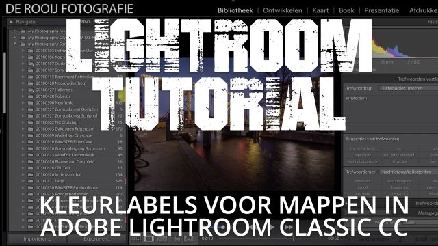 Kleurlabels voor mappen benoemen in Adobe Lightroom Classic CC