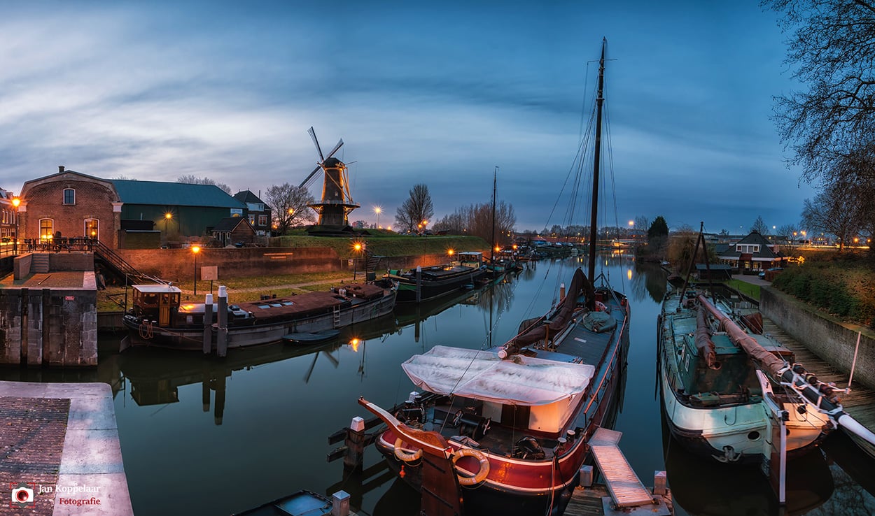 Goede instellingen landschapsfoto's