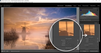 Cursus Adobe Lightroom - Ontwikkelen - Foto's verscherpen & Ruis verwijderen