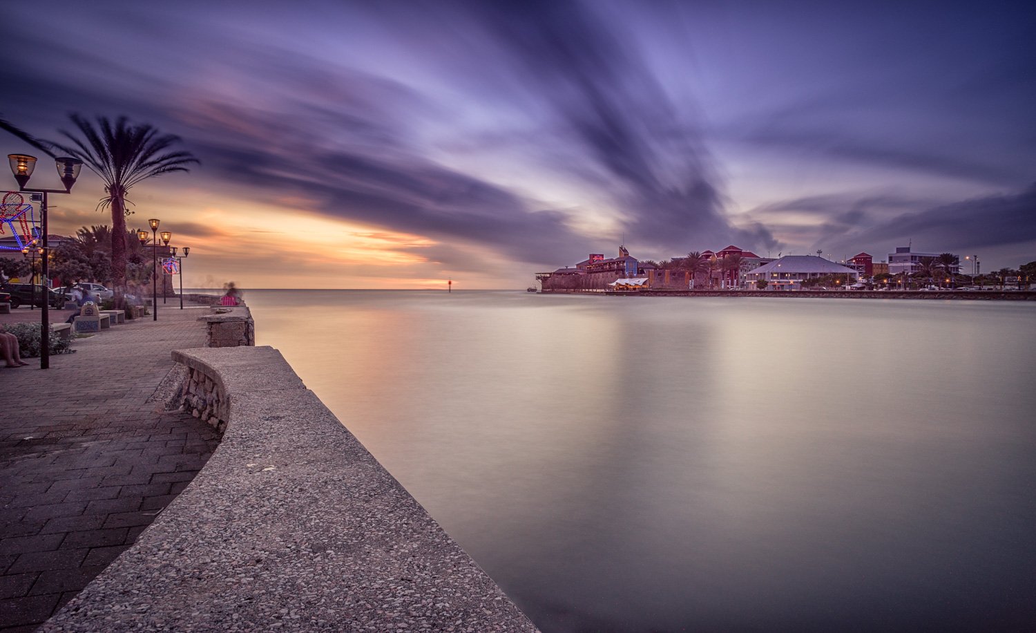 Mooiste foto's van Curacao - Zonsondergang Rif Fort in Willemstad