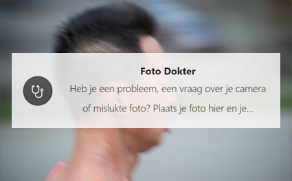 Foto Dokter - Hulp bij fotograferen