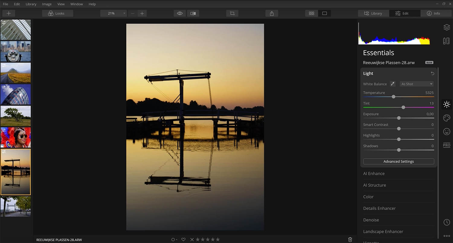 luminar-4-raw-fotobewerken raw foto's bewerken met luminar 4