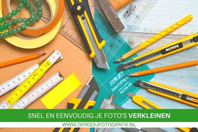 stappenplan om je foto's te verkleinen