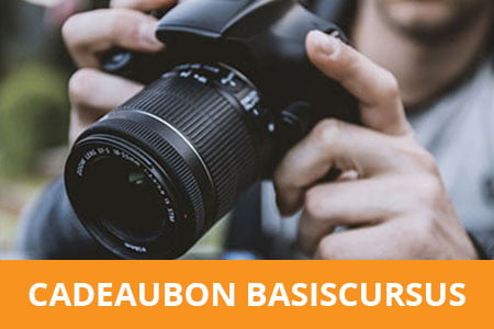 fotografie cadeau tip cadeaubon basiscursus