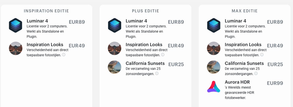 luminar 4 aanschaffen