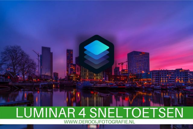 Sneltoetsen voor Luminar 4