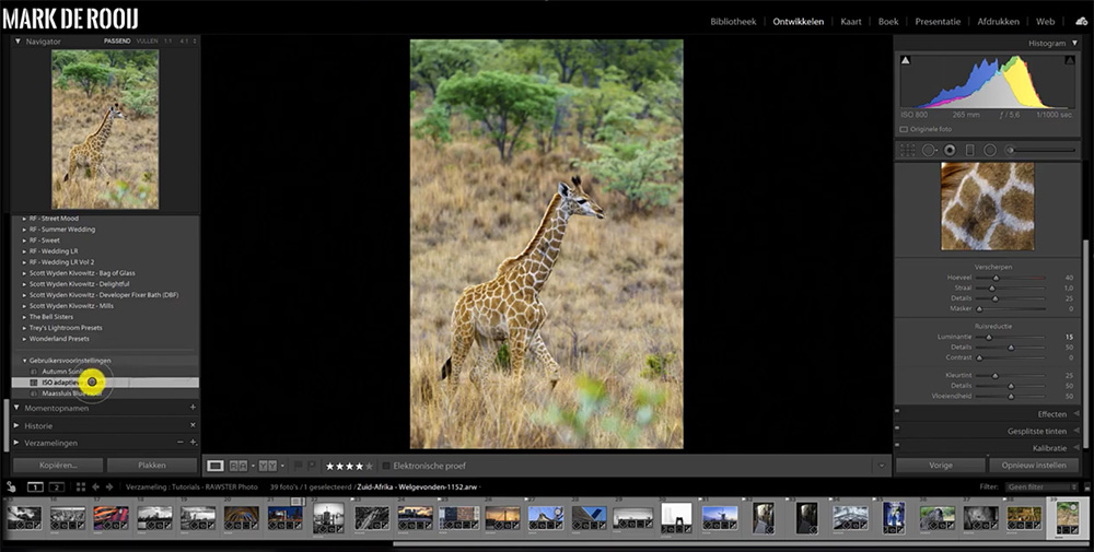 nieuwe functies lightroom 9.3 ruis reductie 1