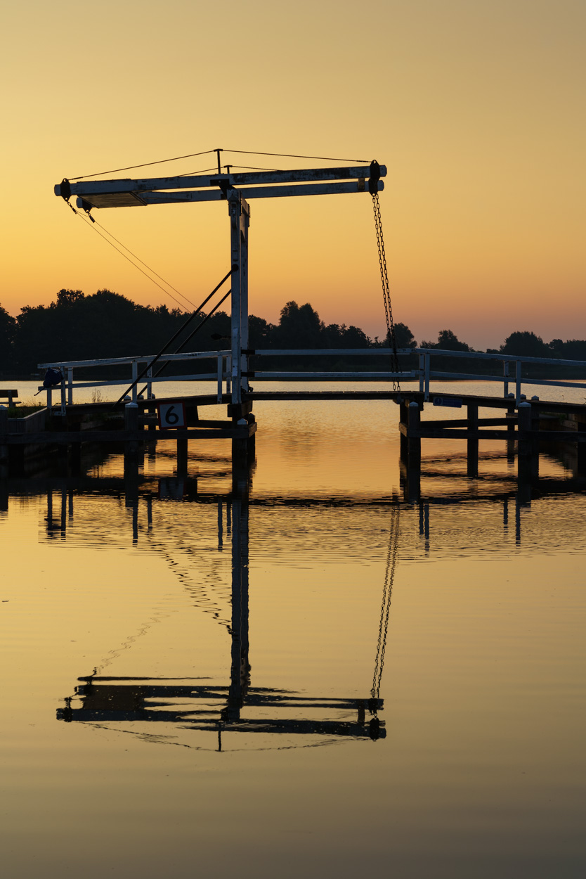 de zonsondergang fotograferen met het juiste witbalans