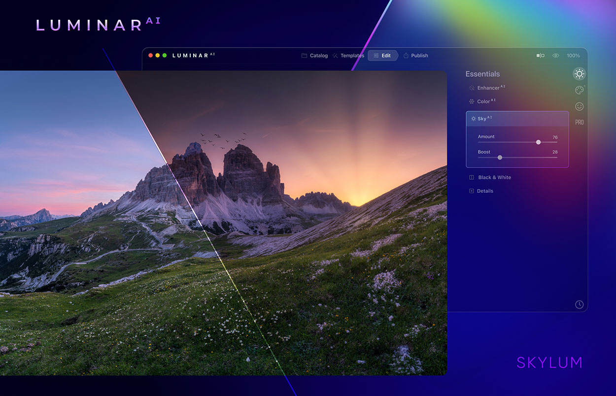 Fotobewerkingsprogramma Luminar AI Luminar AI kopen met korting