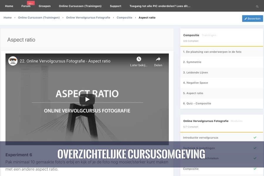 Compositie tips fotografie cursus volgen