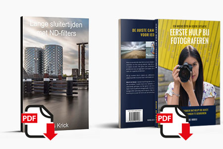 eBook Lange Sluitertijden geschreven door Kees Krick met ND-Filters in combinatie met Eerste Hulp Bij Fotograferen