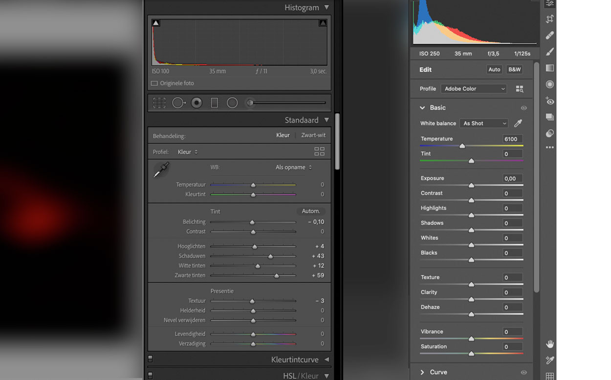 photoshop en lightroom classic verschillen