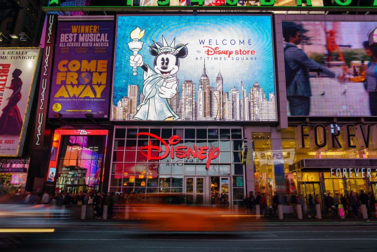 Avondfoto Time Square New York City
