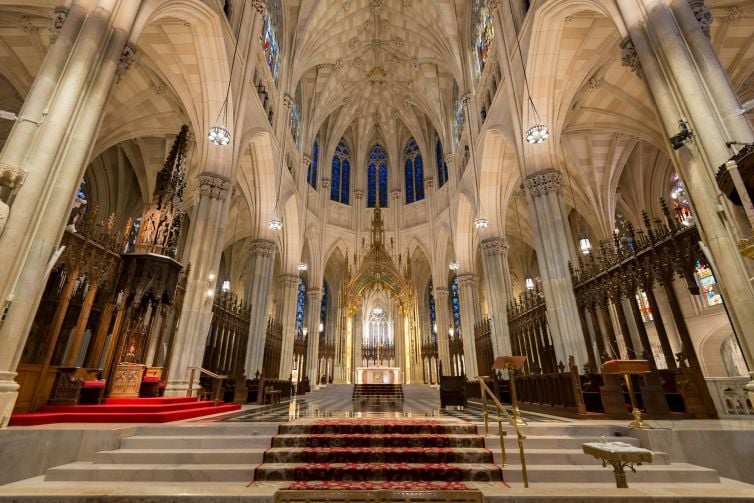 Interieurfoto St. Patricks Cathedral New York