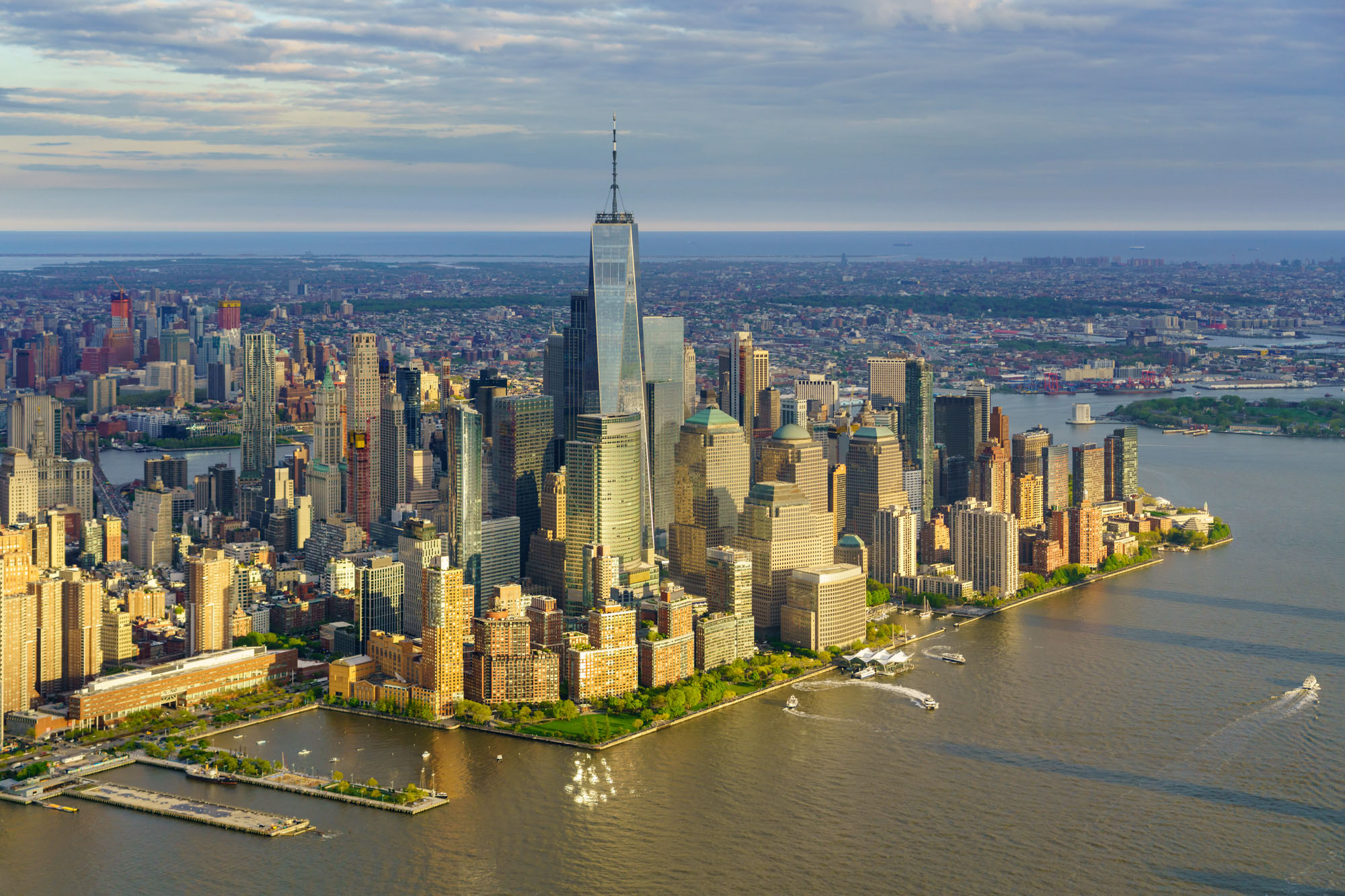 Mooiste luchtfoto New York City